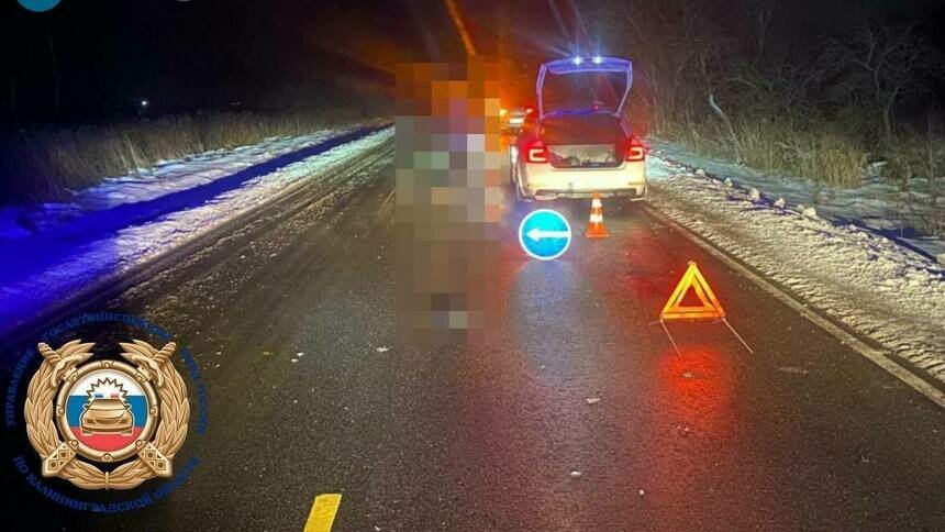 В Гвардейском районе водитель BMW насмерть сбил пешехода - Новости Калининграда | Фото: Госавтоинспекция Калининградской области