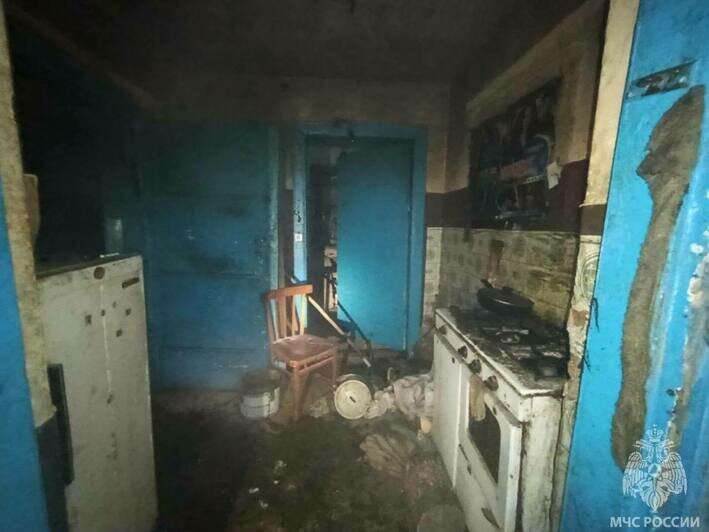 В Калининградской области пенсионер погиб при пожаре (фото) - Новости Калининграда | Фото: ГУ МЧС России по Калининградской области