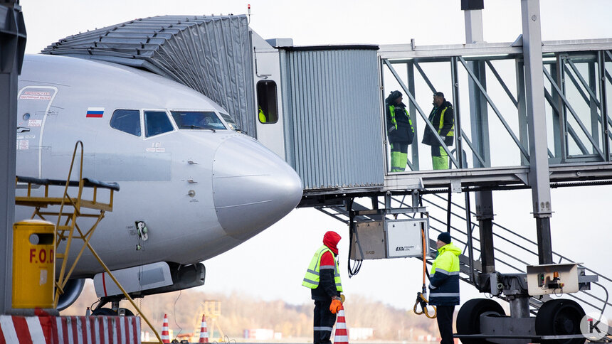 В калининградском аэропорту Храброво из-за тумана задерживаются и отменены 29 рейсов - Новости Калининграда | Фото: Александр Подгорчук / Архив «Клопс»