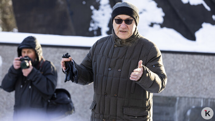 Отмороженный протест: в Калининграде прошёл митинг против застройки зелёных зон и загрязнения окружающей среды (фото) - Новости Калининграда | Фото: Александр Подгорчук / «Клопс»