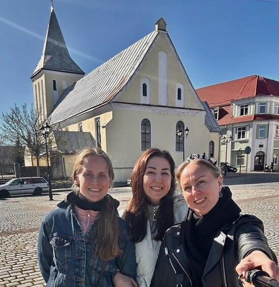 Калининградские гиды презентовали область для коллеги из Перми | Фото: Евгения Слободян