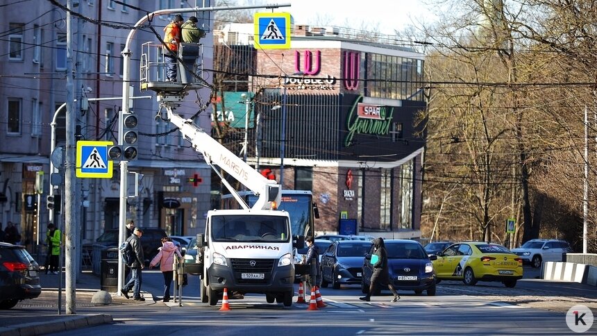 В Калининграде снова пытаются найти желающих установить светофоры на трёх крупных перекрёстках - Новости Калининграда | Фото: Александр Подгорчук / Архив «Клопс»