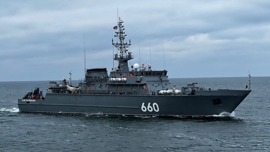 Тральщик «Лев Чернавин» | Фото: пресс-служба Балтийского флота