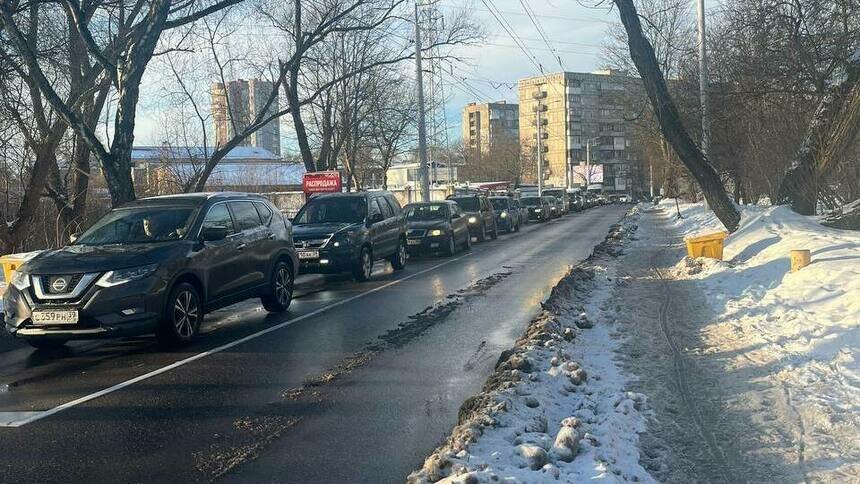Из-за провала на Батальной и аварий Калининград в первый рабочий день года встал в 9-балльных пробках - Новости Калининграда | Фото: архив «Клопс»