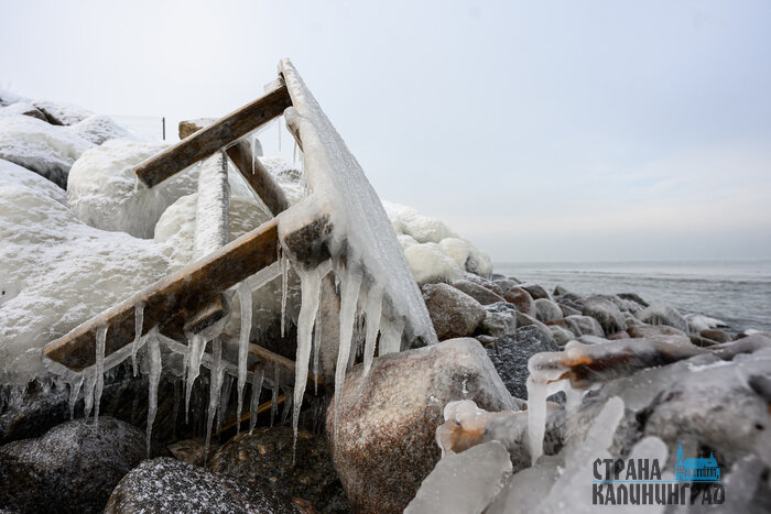 Ледяная Балтика: как мороз украсил побережье (фото)