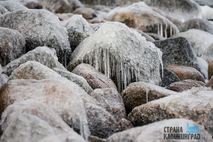 Ледяная Балтика: как мороз украсил побережье (фото)