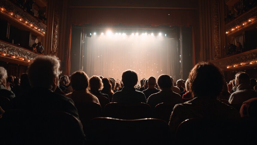 Мифы, фарс и песни из детства: что смотреть в Калининградском музыкальном театре этой зимой - Новости Калининграда | Иллюстрация: Алиса Игонина / Midjourney 