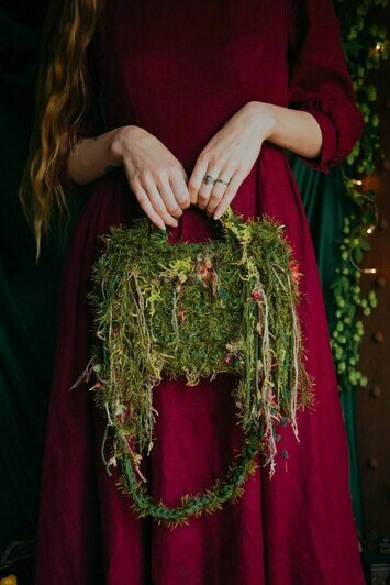 Сумка-мох. | Фото: архив героя публикации