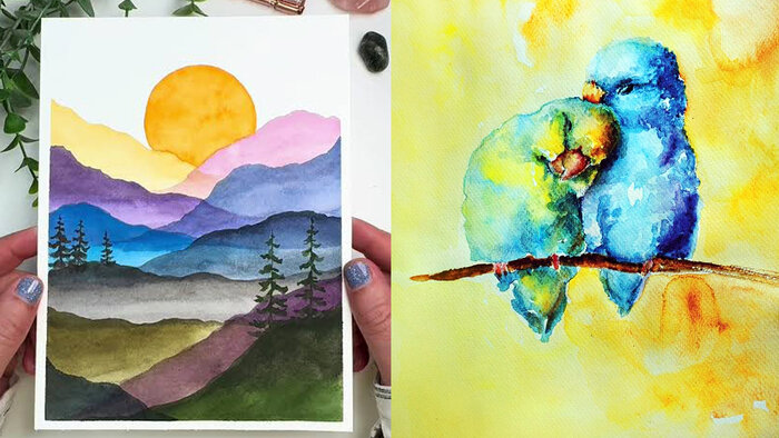 Получится даже у новичков: в Калининграде в выходные проведут мастер-класс по акварельной живописи с нуля - Новости Калининграда | Фото предоставлено организаторами