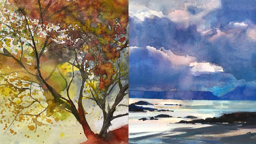 Получится даже у новичков: в Калининграде в выходные проведут мастер-класс по акварельной живописи с нуля - Новости Калининграда | Фото предоставлено организаторами