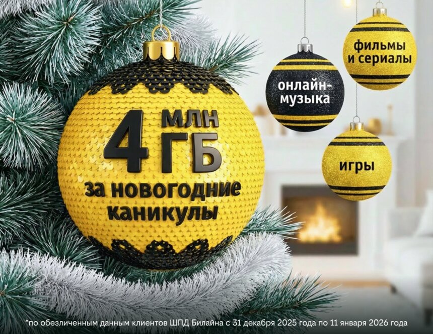 Калининградцы попали в десятку регионов, где в новогоднюю ночь активно пользовались домашним интернетом Билайна - Новости Калининграда