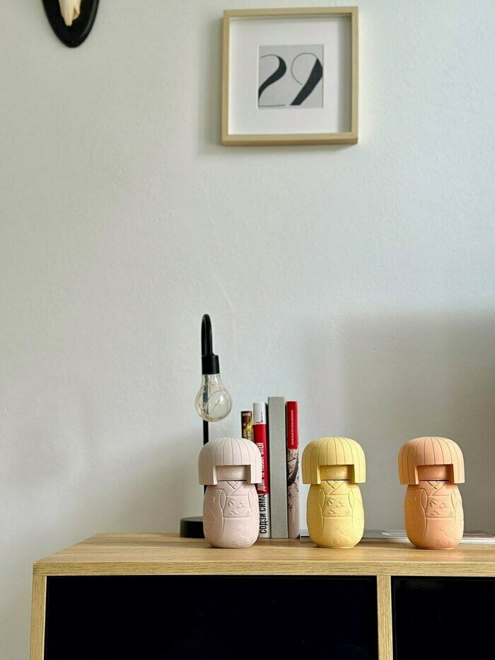 Та самая свеча Кокэси в интерьере. | Фото: архив героя публикации