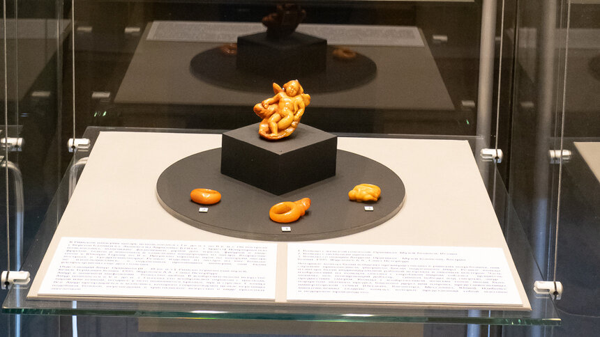 Спящий Амур предстал перед гостями и намекнул на обновление экспозиции в калининградском Музее янтаря (фото) - Новости Калининграда | Фото: Музей янтаря