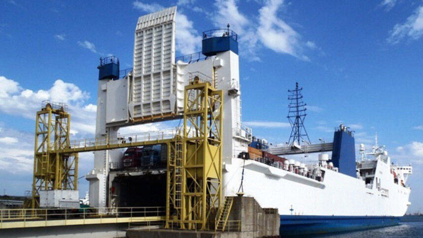 В Усть-Луге с конца декабря не могут загрузить паром в Калининград - Новости Калининграда | Фото: архив «Клопс»