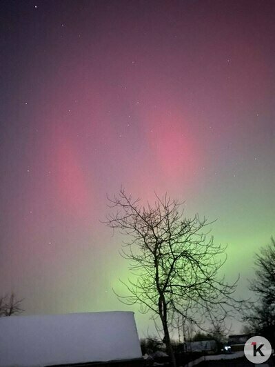 Настоящая светомузыка: калининградцы засняли в небе над регионом полярное сияние (фото) - Новости Калининграда | Фото очевидцев