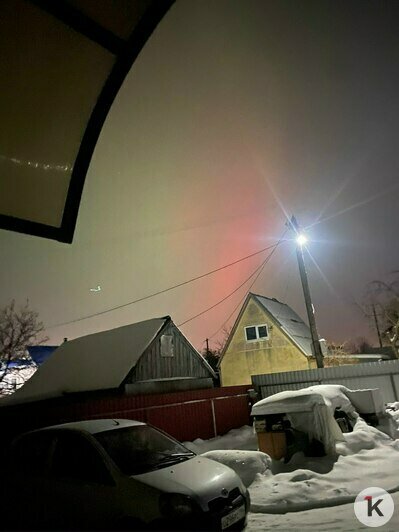 Настоящая светомузыка: калининградцы засняли в небе над регионом полярное сияние (фото) - Новости Калининграда | Фото очевидцев