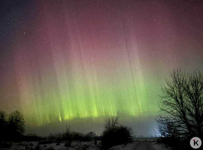 Северное сияние над Калининградской областью: жители сделали десятки ярких фото   - Новости Калининграда | Фото: Арина