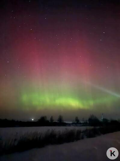 Северное сияние над Калининградской областью: жители сделали десятки ярких фото   - Новости Калининграда | Фото: Жанна Игнатьева