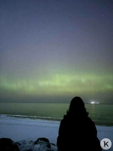 Северное сияние над Калининградской областью: жители сделали десятки ярких фото   - Новости Калининграда | Фото: Татьяна Коблова