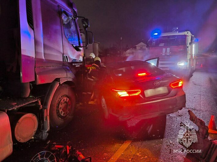 Фото с места происшествия | Фото: МЧС региона