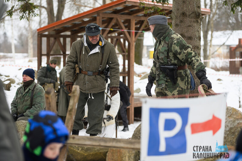 Зима 45-го: уличный бой за Лабиау - реконструкция в Полесске (фото)