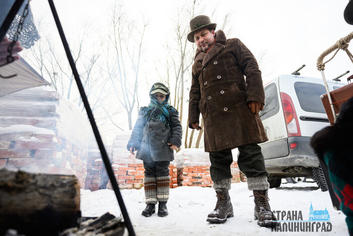 Зима 45-го: уличный бой за Лабиау - реконструкция в Полесске (фото)