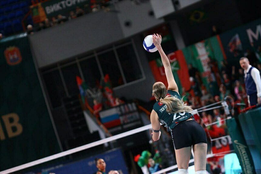 После этого поражения «Локомотив» сохранил шестое место. | Фото: ВК «Локомотив»