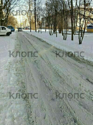 Из-за снежного горба оторвало глушитель: на Острове дорогу не могут почистить три недели (фото)   - Новости Калининграда | Фото: очевидцы