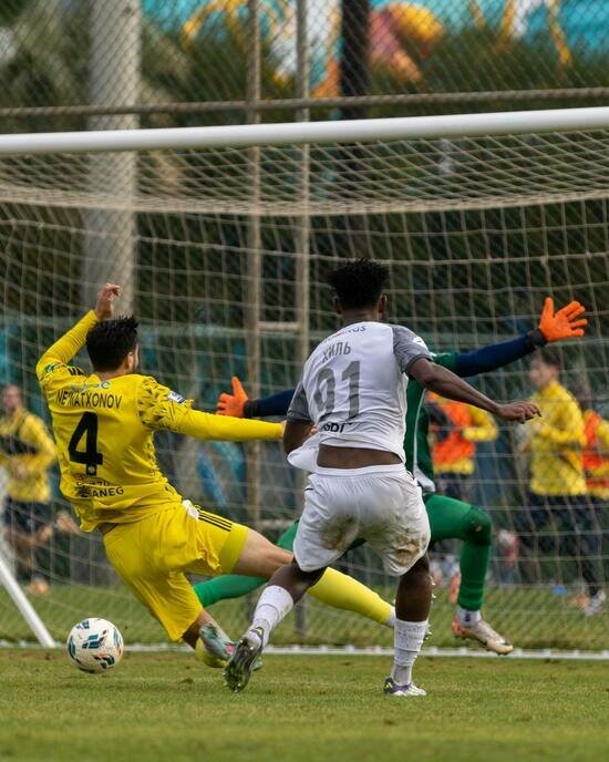 7 голов в первом матче года: «Балтика» уступила клубу из Узбекистана - Новости Калининграда | Фото: пресс-служба ФК «Балтика»