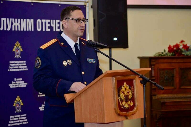 Руководитель СУ СК России по Калининградской области Дмитрий Канонеров | СУ СК России по Калининградской области