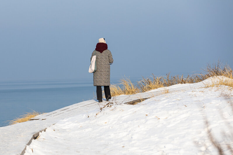 «Туристы сказали, что здесь минус ощущается сильнее из-за высокой влажности»: как в морозы работают калининградские гиды - Новости Калининграда | Фото: Александр Подгорчук