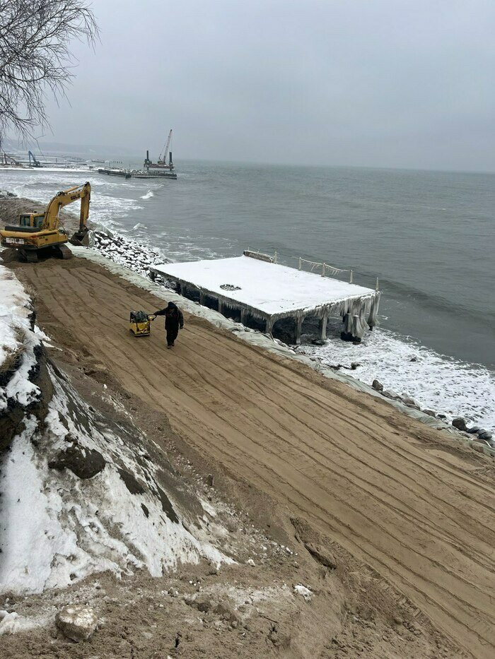 Скоро здесь появится променад. | Фото: пресс-служба БФУ им. Канта