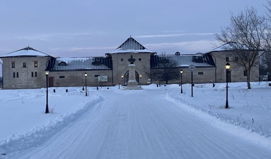 Так усадьбы Скорняково-Архангельское выглядит зимой | Фото: группа усадьбы Скорняково-Архангельское в "ВКонтакте"