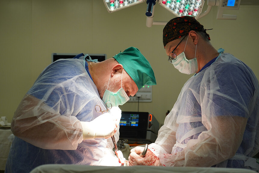 Пациентке была выполнена радикальная гинекологическая операция. | Фото: правительство Калининградской области