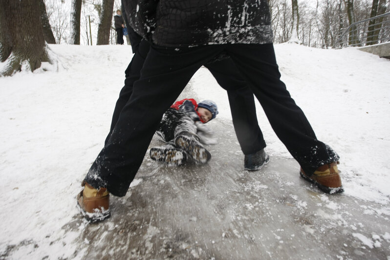 Зима 2010 года в Калининграде | Фото: Виктор Гусейнов