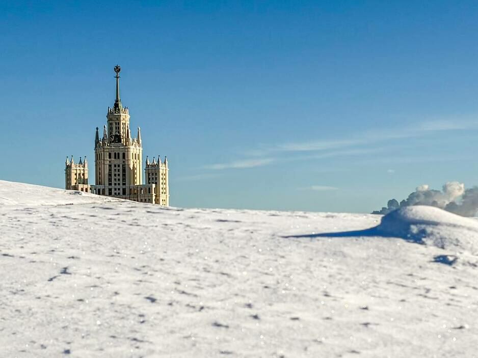 Снег не только в Калининграде - Москва в конце января