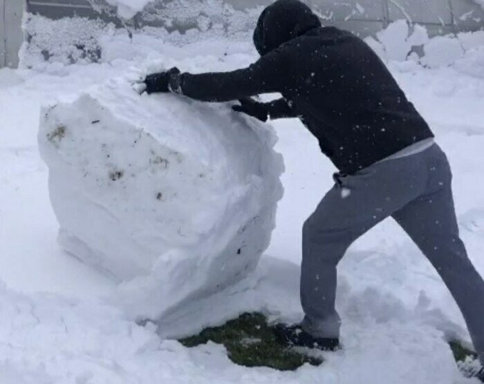 Зима 2013 года | Фото: личный архив читательницы Кристины