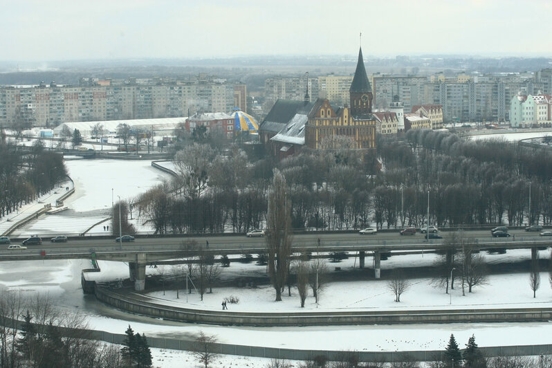 Зима 2010 года в Калининграде | Фото: Виктор Гусейнов