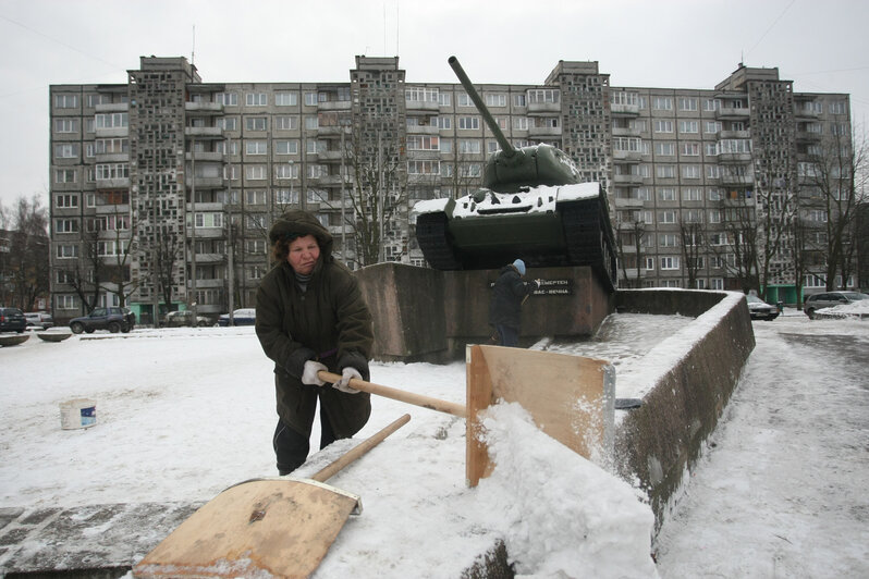 Зима 2010 года в Калининграде | Фото: Виктор Гусейнов