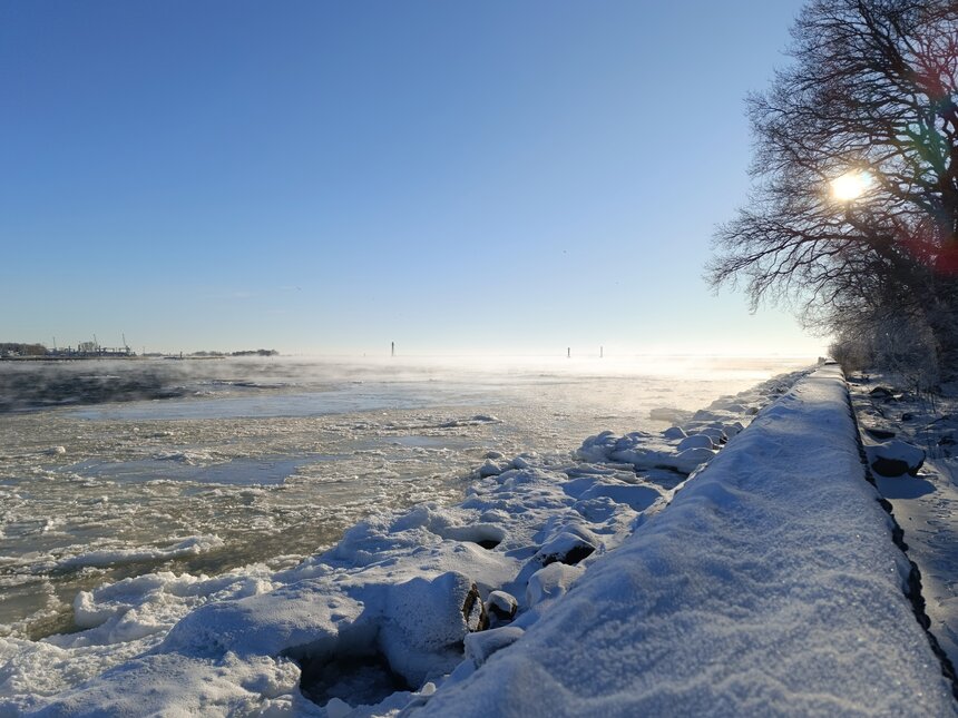 Власти ищут решение, чтобы организовать переправу | Фото: Валерия Надымова