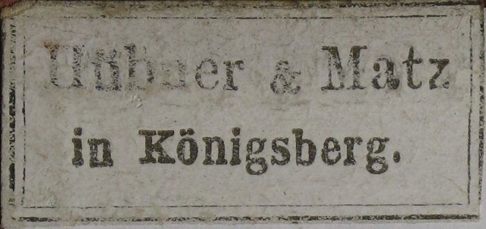 Вывеска книжного магазина Hübner &amp; Matz, Paradeplatz