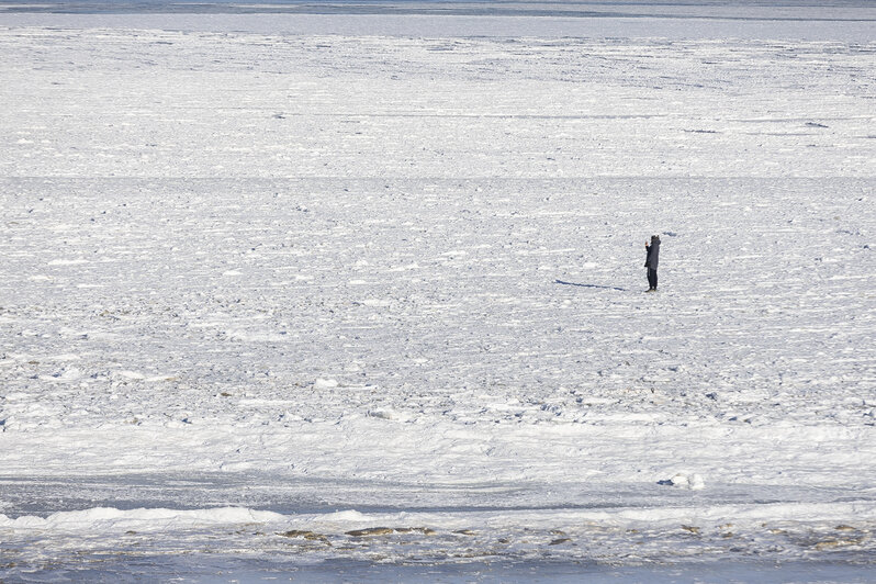 Инопланетные пейзажи замёрзшей Балтики: фоторепортаж из Пионерского   - Новости Калининграда | Фото: Александр Подгорчук / «Клопс»