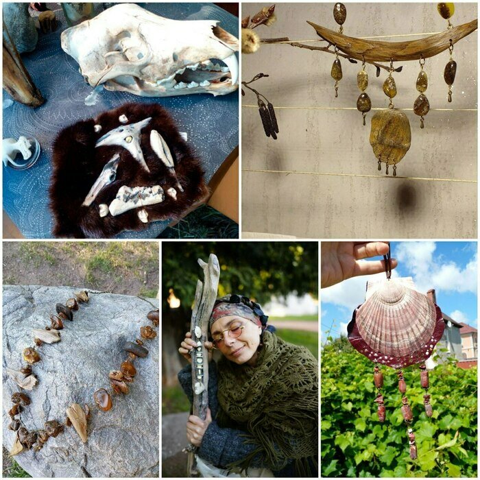 Работы мастера, тот самый посох. | Фото: архив героя публикации