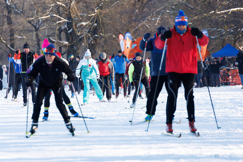 На празднике прошел лыжный забег и соревнования по триатлону | Фото: Александр Мелехов