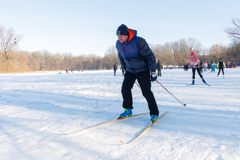 На празднике прошел лыжный забег и соревнования по триатлону | Фото: Александр Мелехов