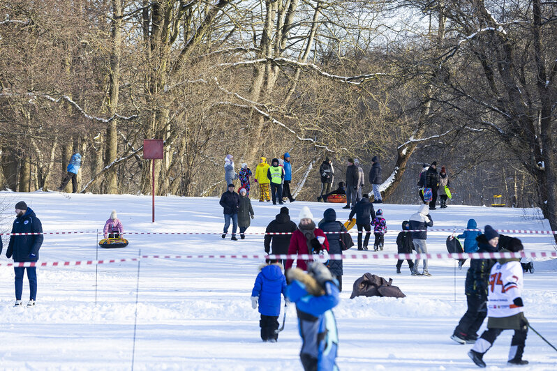 Холодные игры: как прошёл День зимних видов спорта в Калининграде - Новости Калининграда | Фото: Александр Подгорчук / «Клопс»