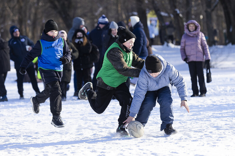 Холодные игры: как прошёл День зимних видов спорта в Калининграде - Новости Калининграда | Фото: Александр Подгорчук / «Клопс»