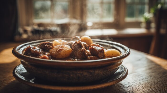 Жирно, наваристо, вкусно: 5 блюд, которые стоит приготовить и съесть перед выходом на мороз - Новости Калининграда | Иллюстрация: Ксения Александрова / «Клопс»