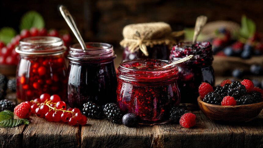 Забытые сокровища кухонной полки: 3 рецепта, которые раскроют магию варенья - Новости Калининграда | Иллюстрация: Ксения Александрова / Midjourney