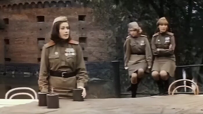 «О тех, кого помню и люблю»: как в Калининградской области снимали военную драму с Васильевой и Золотухиным - Новости Калининграда | Кадр из фильма «О тех, кого помню и люблю»